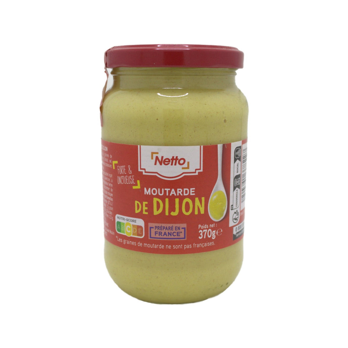 NETTO MOUTARDE DIJON 370g -I94