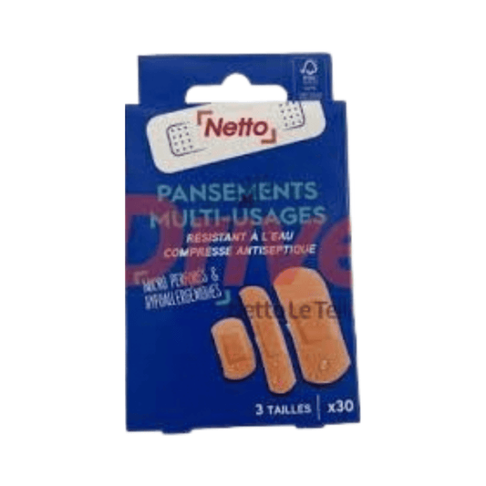 NETTO pansements antiseptiques x30 -J13