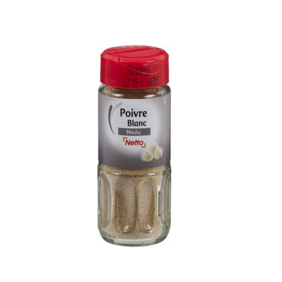 CLEAN GROUND WHITE PEPPER 48g