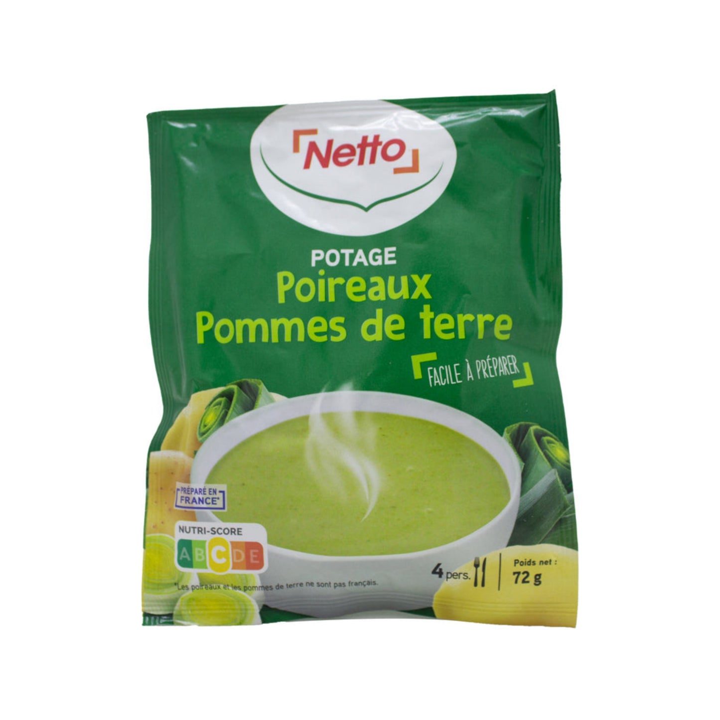NETTO Potage Poireaux Pommes de Terres 74g -G43