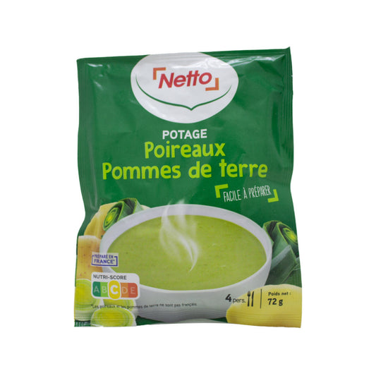 NETTO Potage Poireaux Pommes de Terres 74g -G43