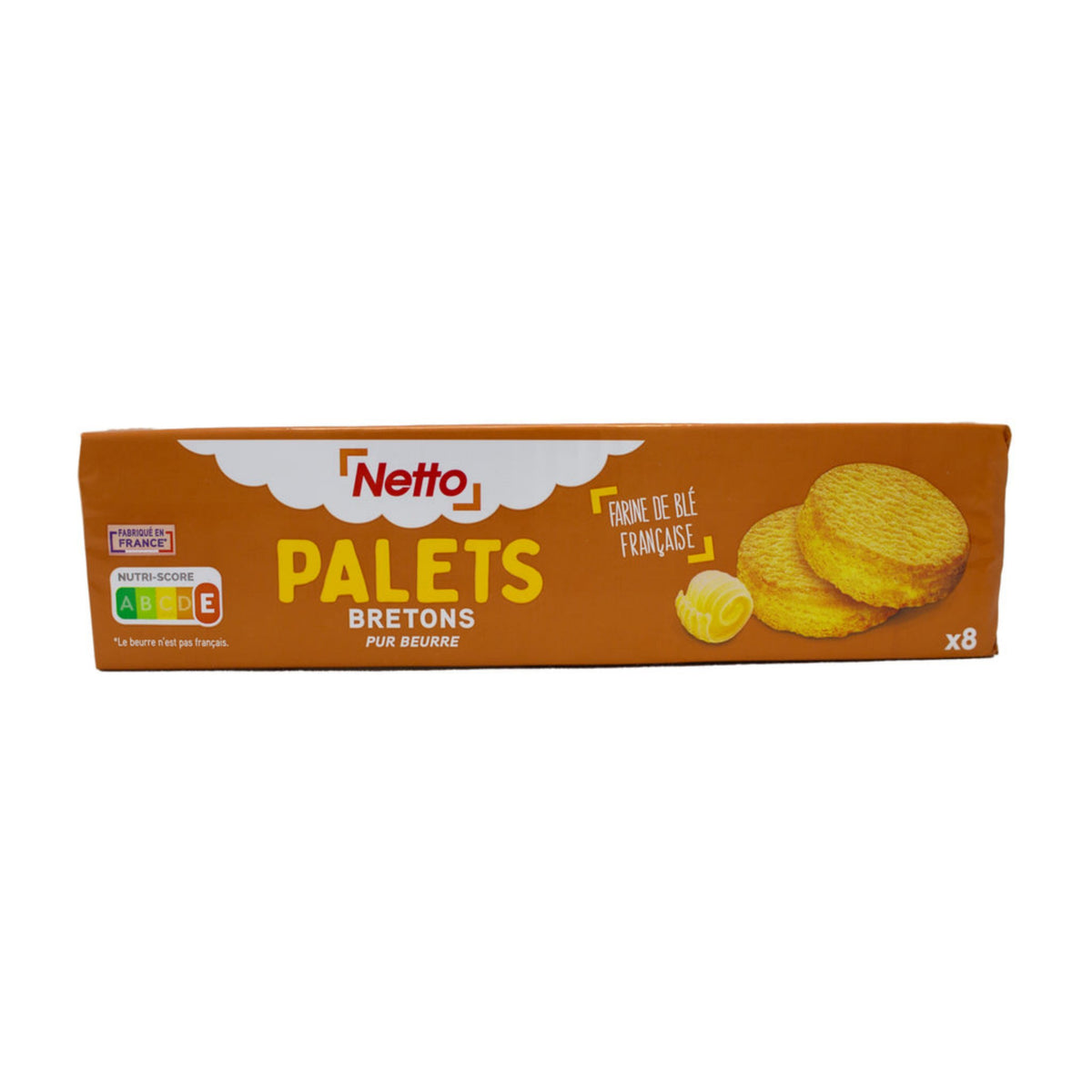 NETTO Palets breton pu beurre aux oeufs frais 125g -A123