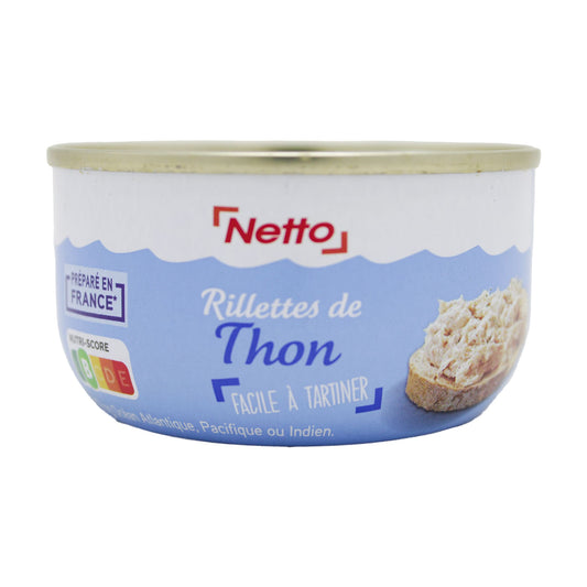 NETTO Rillettes de thon 125g -C14