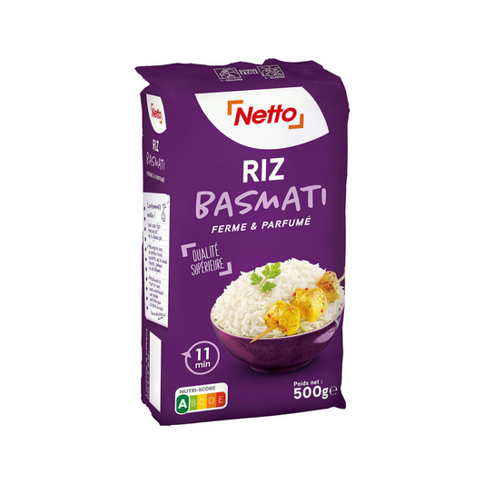 NETTO Riz basmati sachet 500g -C63
