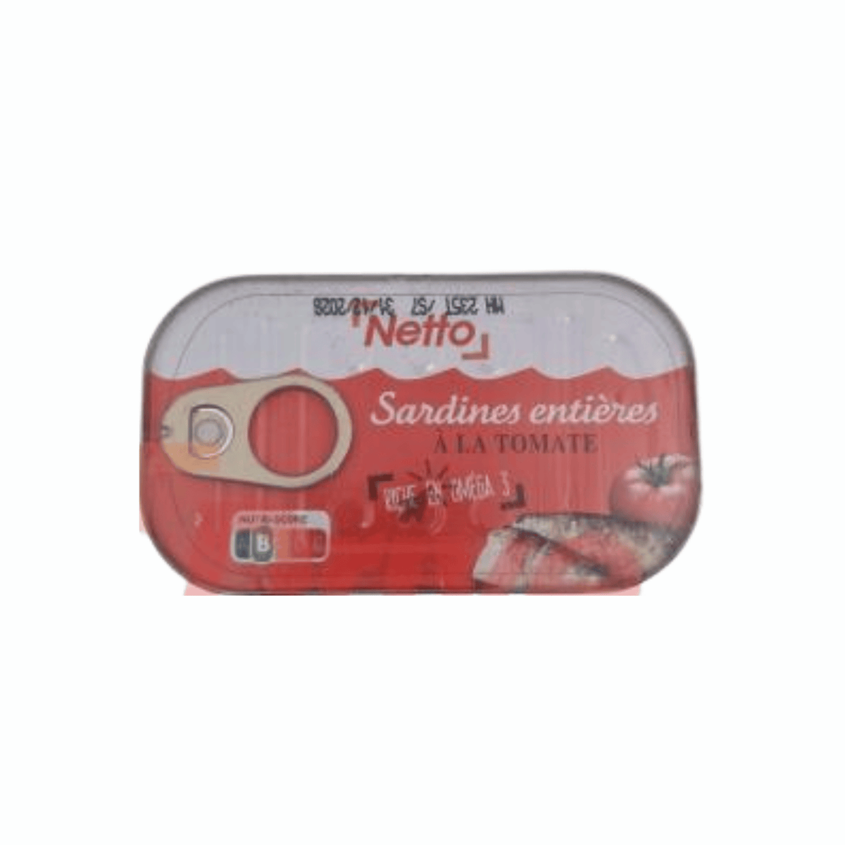 NETTO sardine A LA tomate 135g — Épicerie française Montréal | Euro-Market