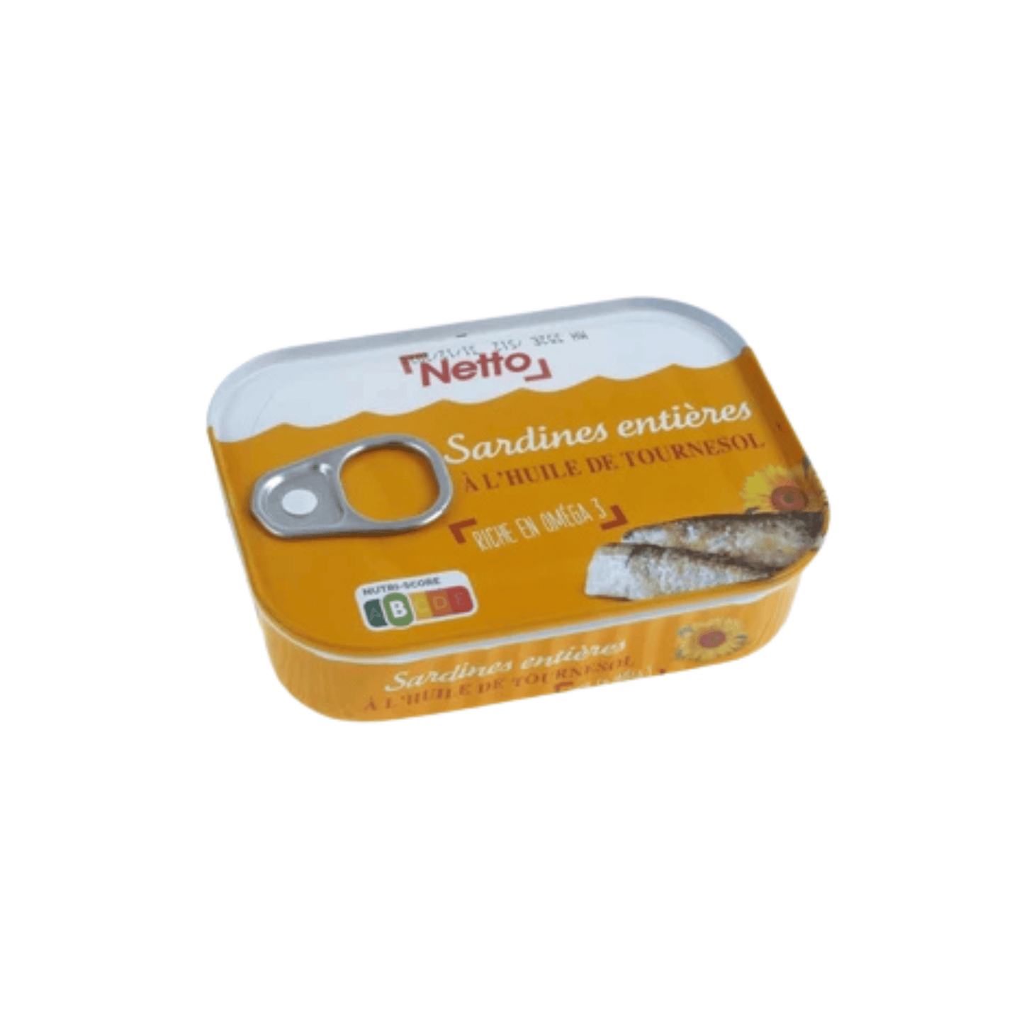 NETTO SARDINES A LHUILE 135g — Épicerie française Montréal | Euro-Market