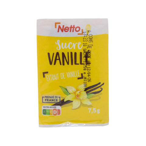 NETTO SUCRE VANILLE 75g -E134