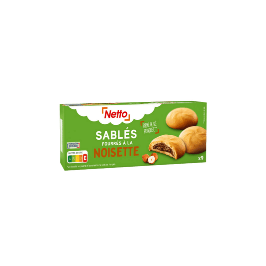 NETTO Sablé fourré noisette 125g — Épicerie française Montréal | Euro-Market