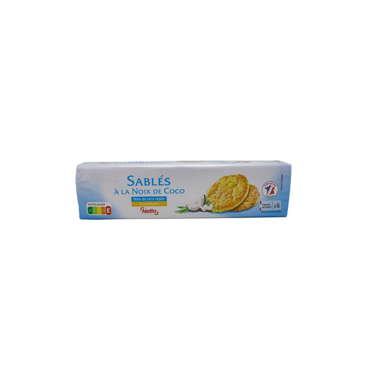 NETTO sablés nappés noix de coco 195g -A62