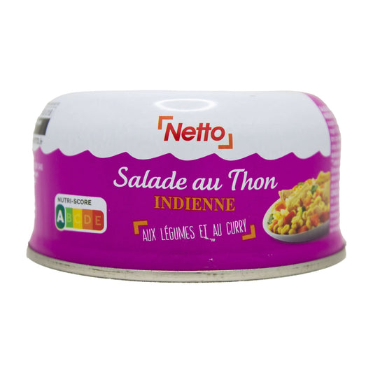 NETTO Salade de thon à l'indienne 250g -C33