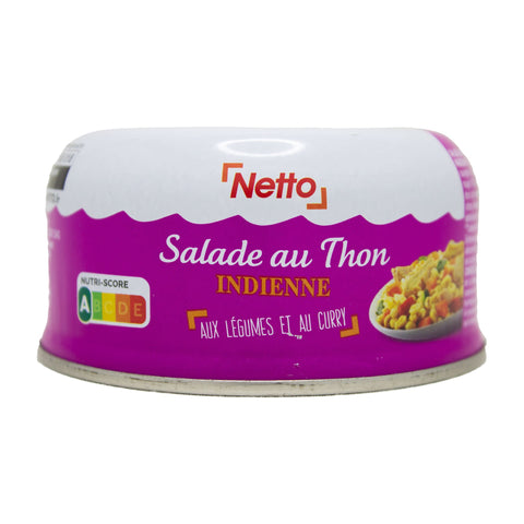 NETTO Salade de thon à l'indienne 250g -C33/30