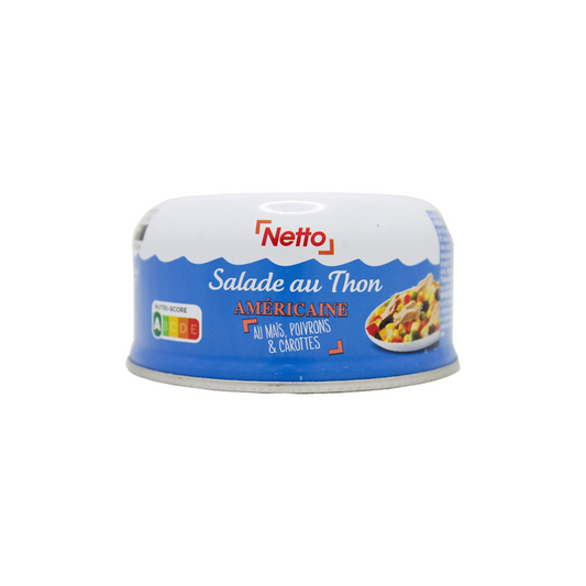 NETTO Salade de thon américaine 250g -C62