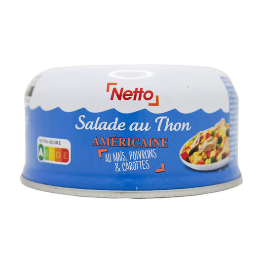 NETTO Salade de thon américaine 250g -C62