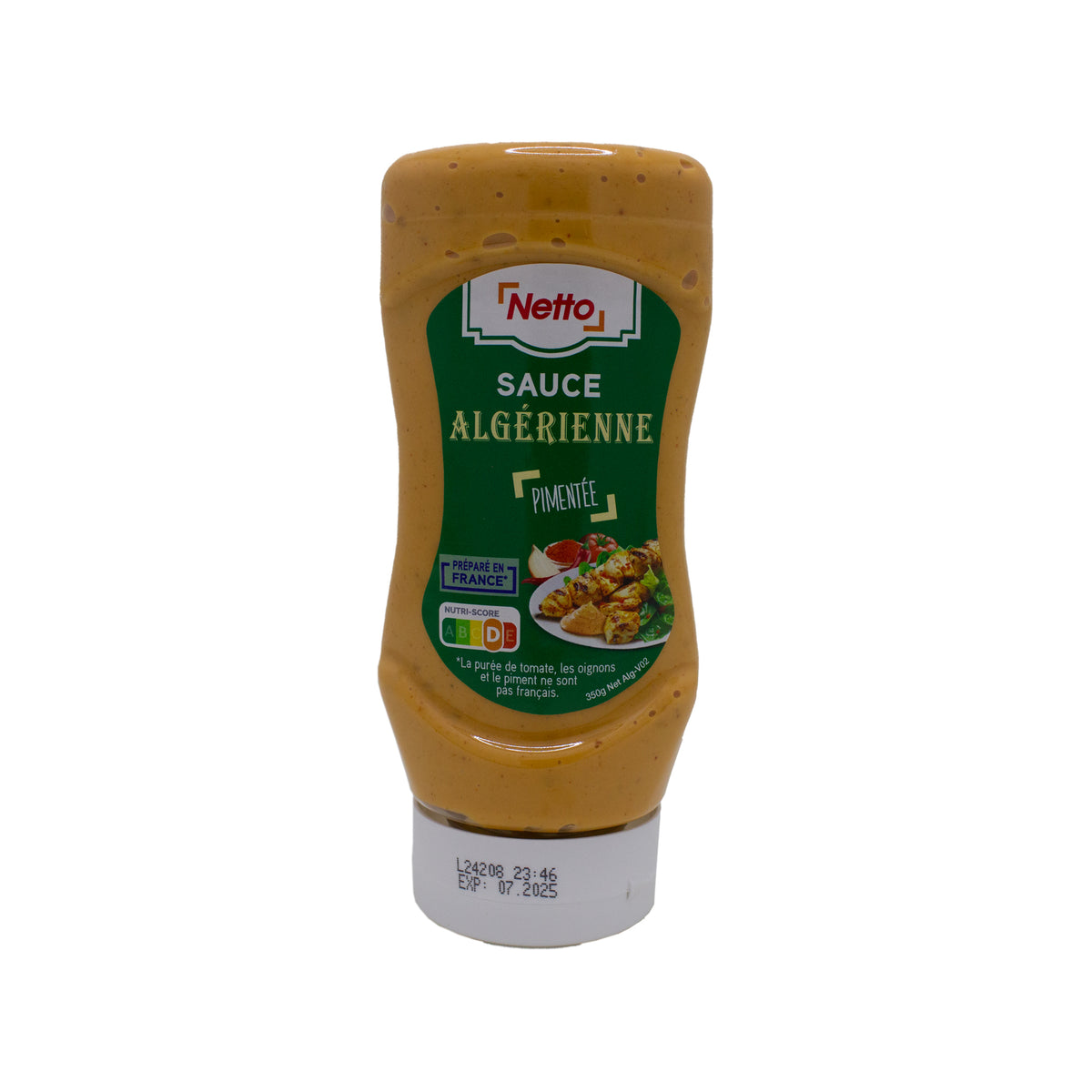 NETTO Algerian sauce in 350g -H102 bottle