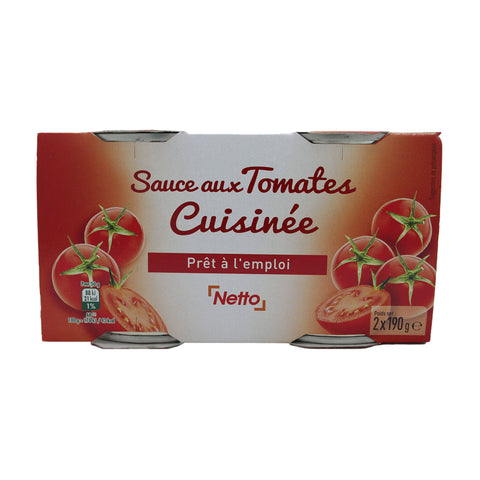 NETTO SAUCE TOMATE 190g -I104