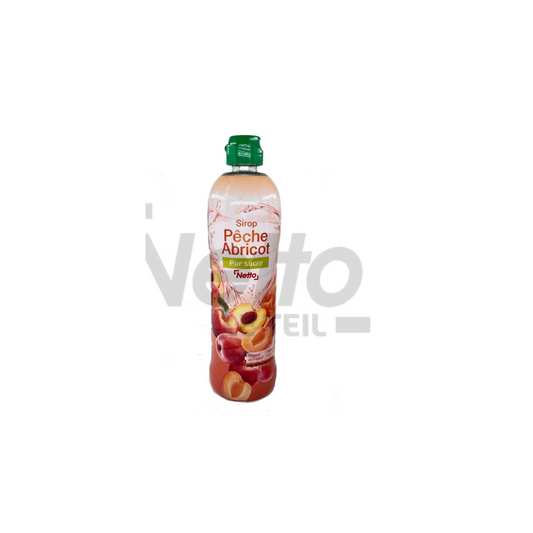 NETTO Peach/Apricot Syrup 75cl -H31