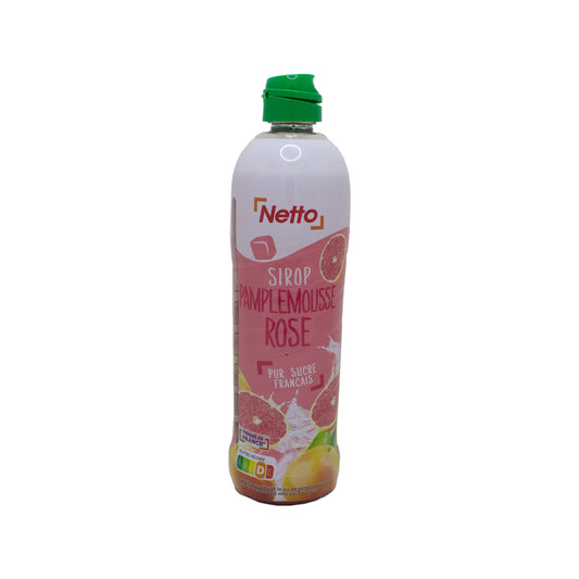 NETTO Sirop pamplemousse rose 75cl -F22
