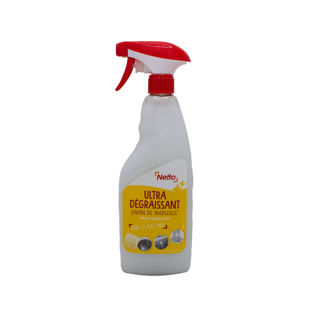 NETTO Spray dégraissant au Savon de Marseille 750 ML -K23