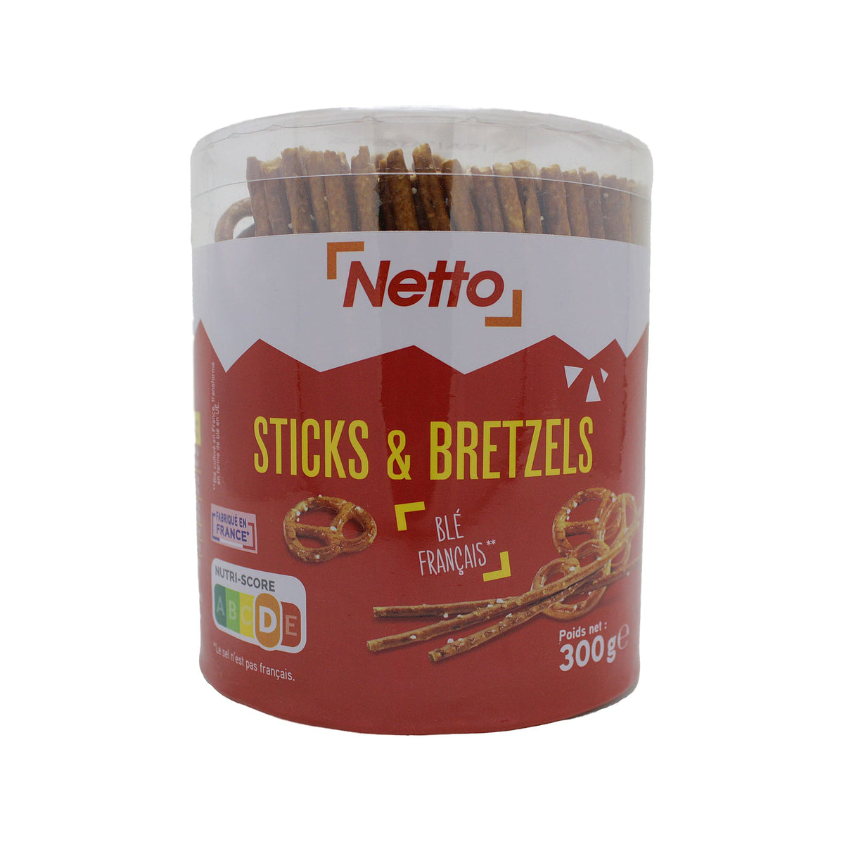 Netto Sticks et bretzels 300g -H10