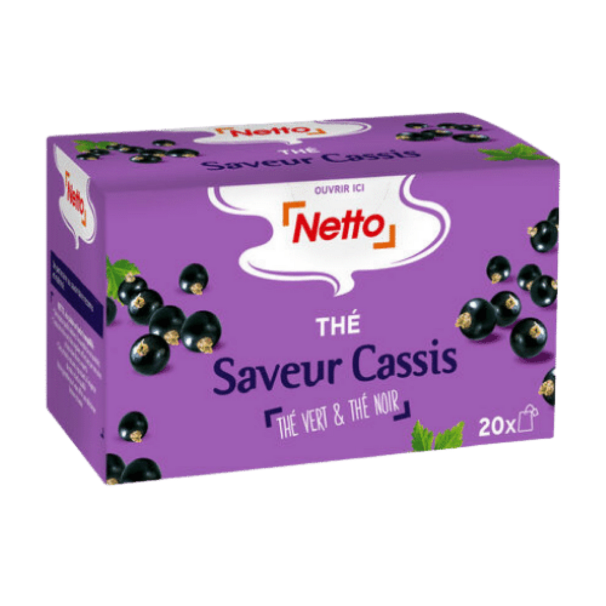 NETTO Cassis flavor x20 30g -F104