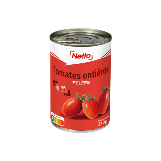 NETTO TOMATES ENTIERES 240g -I43
