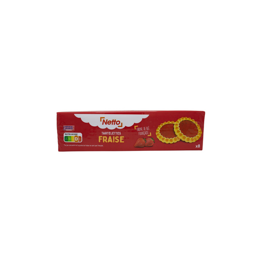 NETTO Strawberry tarts 150g -a63/60