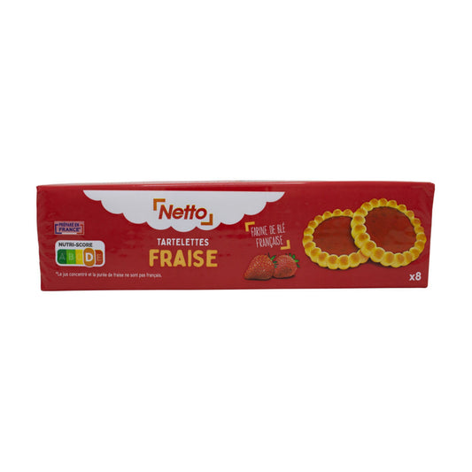 NETTO Strawberry tarts 150g -a63/60