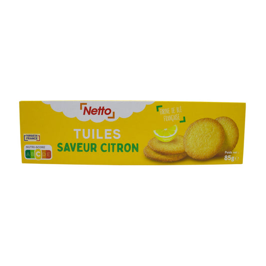 NETTO Lemon flavor tiles 85g -B73