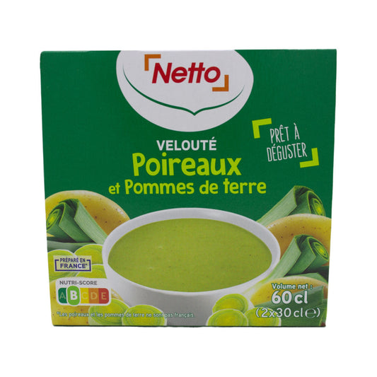 NETTO Velouté poireaux / Pommes de terres 2x30cl -G24/20