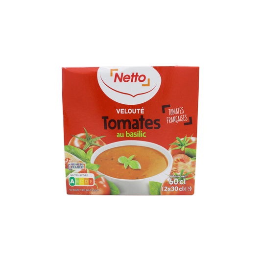 NETTO Velouté tomates et basilic 2x30cl -G33