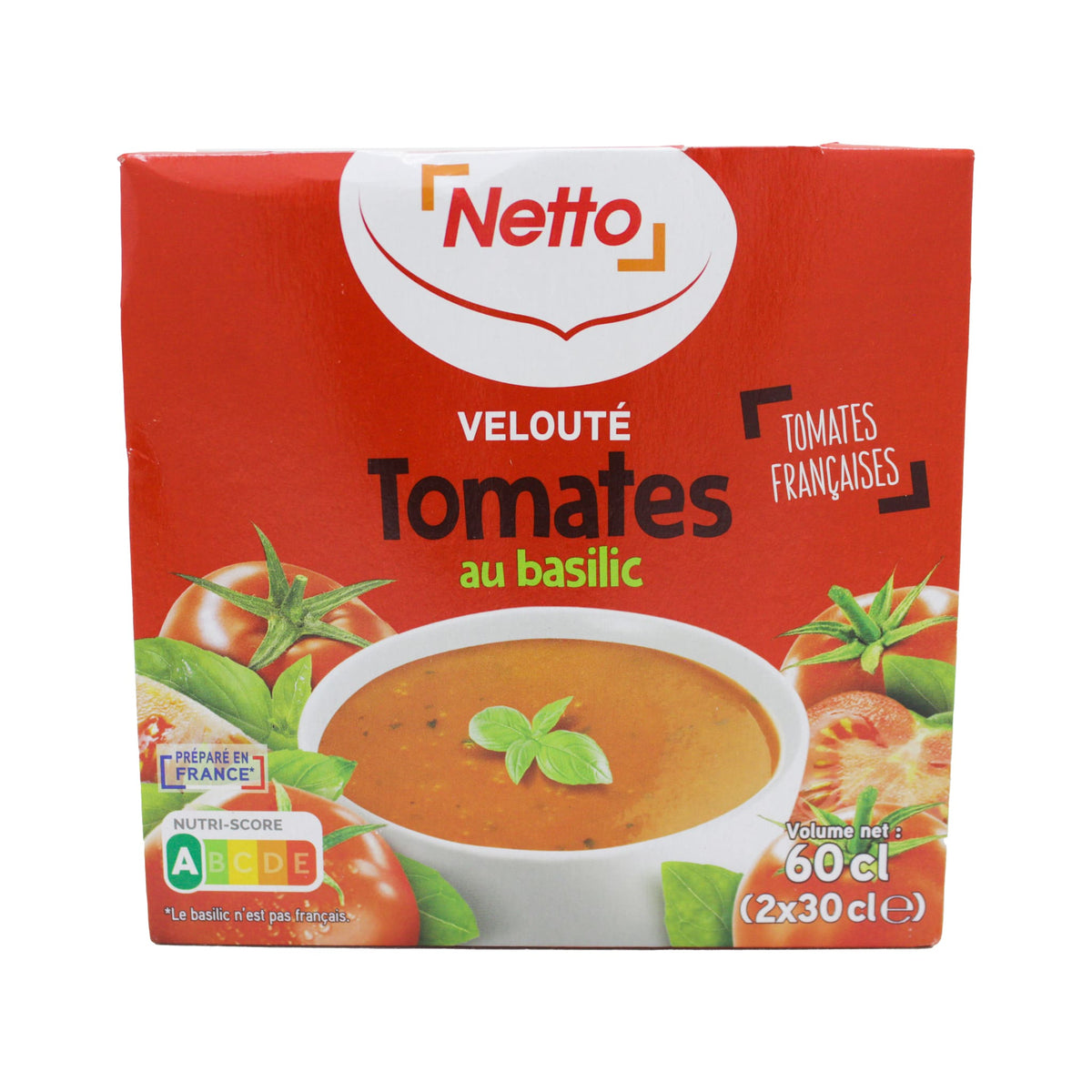 NETTO Tomato and Basil velouté 2x30cl -g33