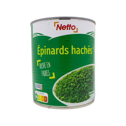 NETTO Epinards axes 4/4 795g -i73