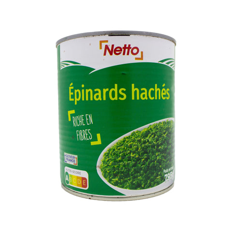 NETTO Spinach Minces 4/4 795g -I31