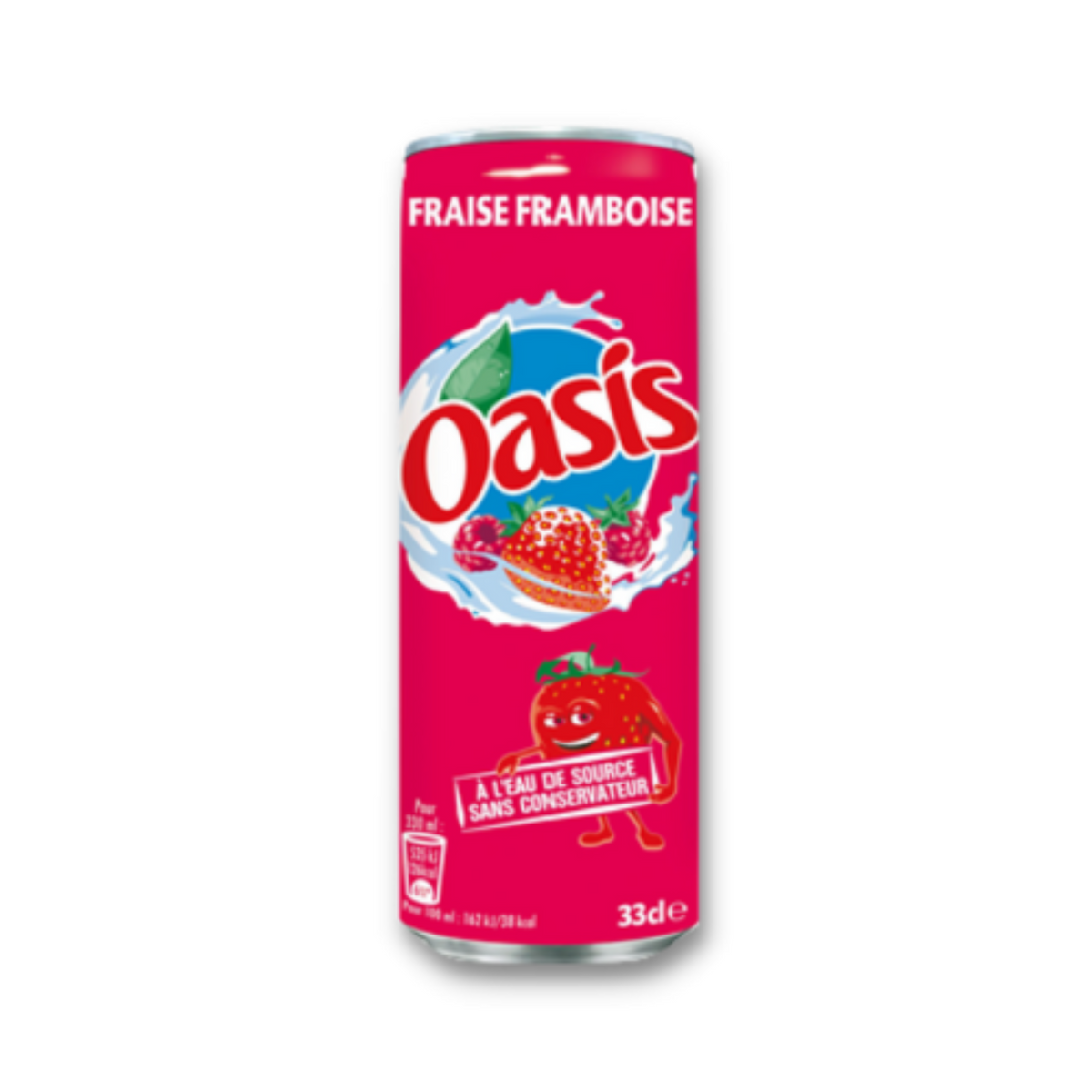 Raspberry strawberry oasis 33cl -C42