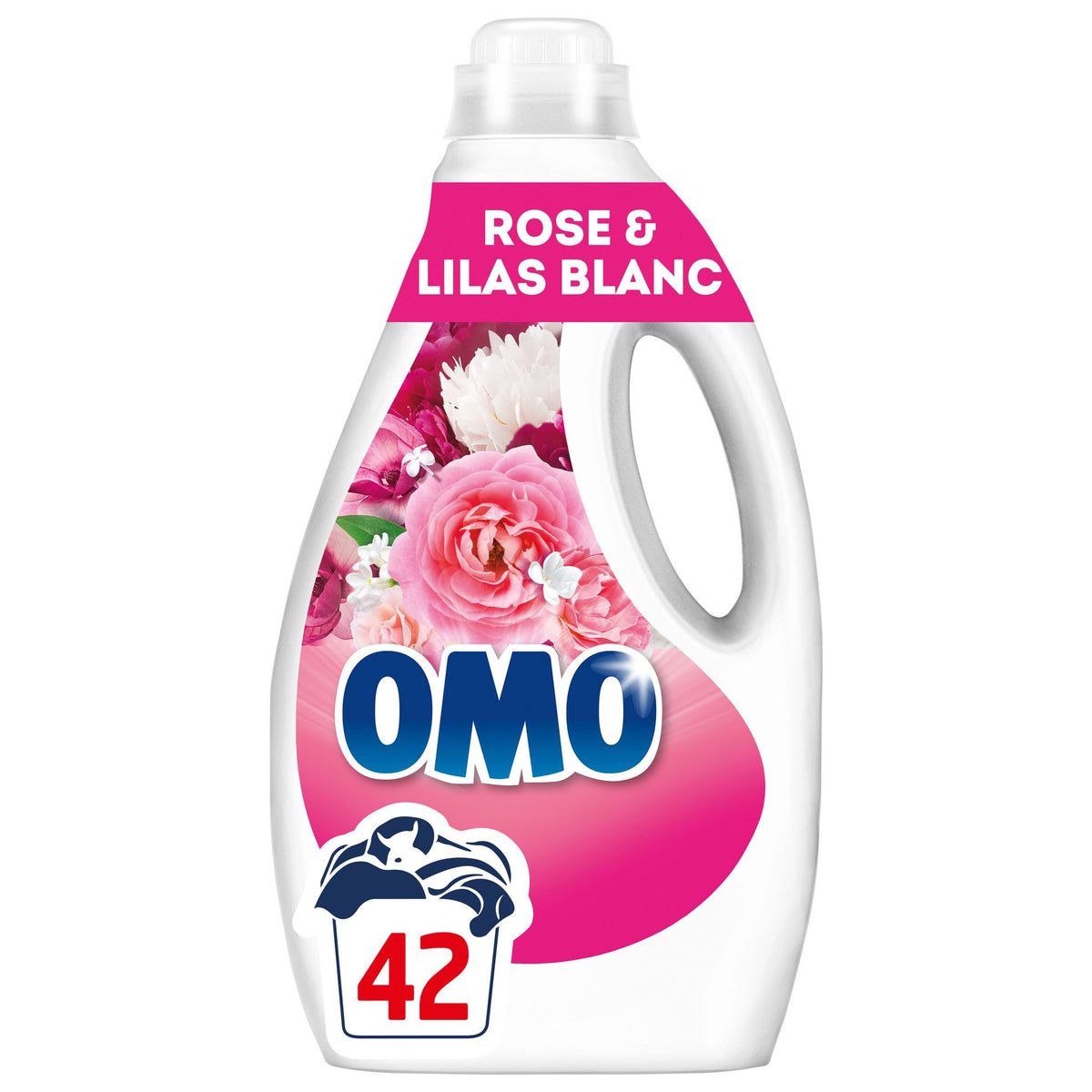 Omo laundry pink & white lilac 1.8l -K61