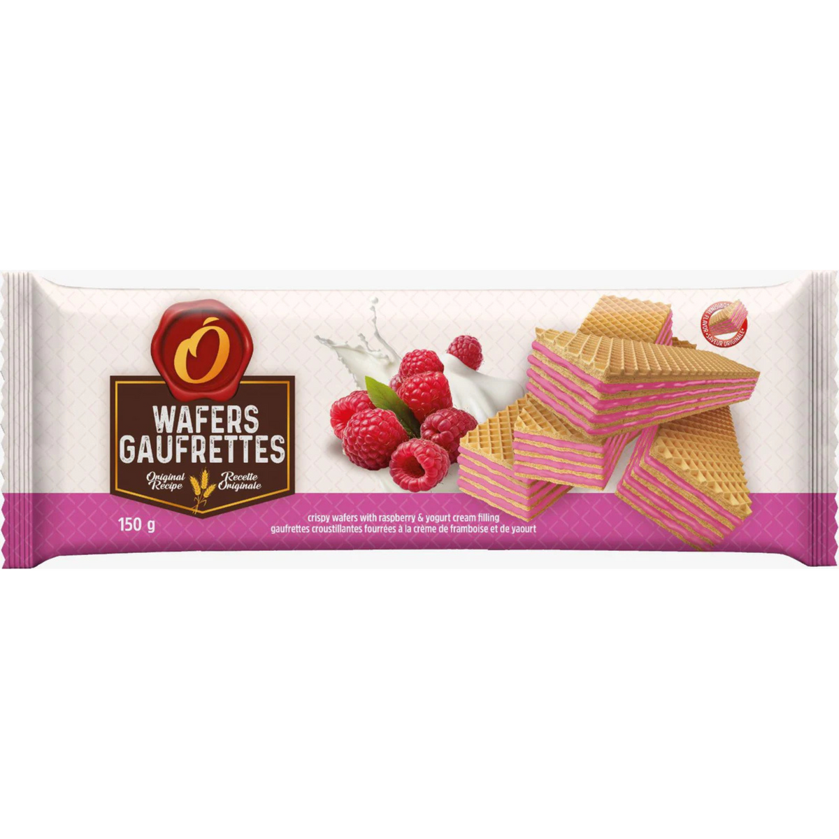 O'crispy Wafers Vanille 150g -a23