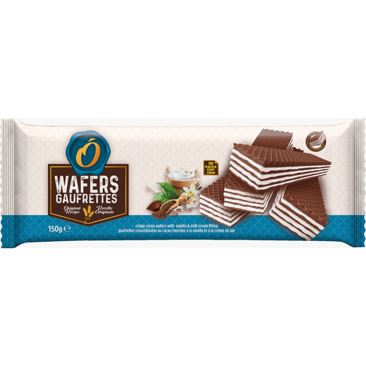 O'CRISPY Wafers Vanille 150g -A23