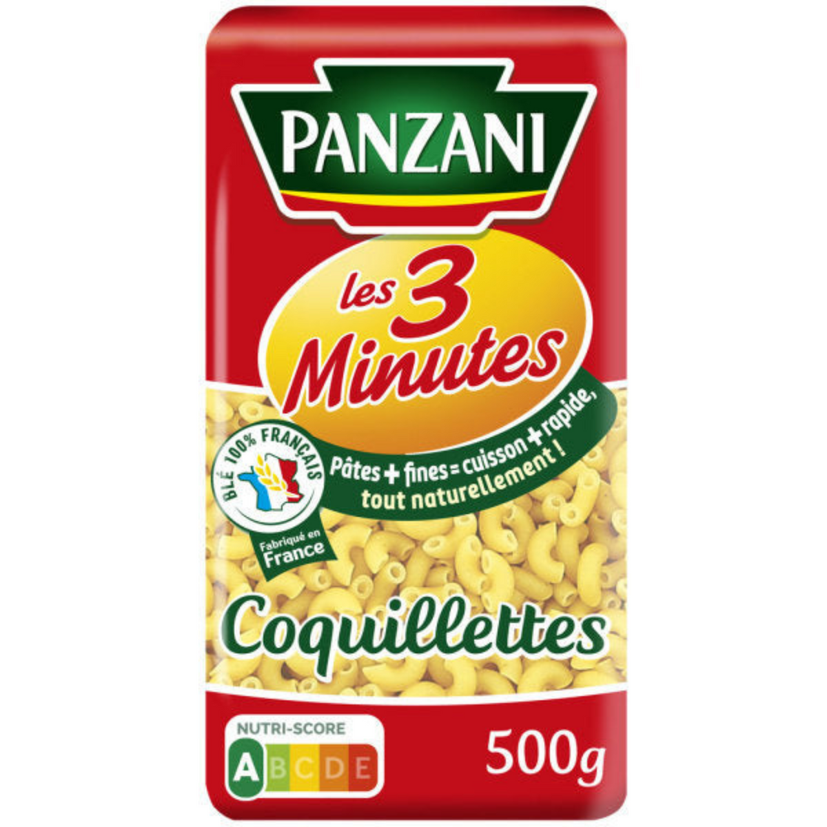 Panzani Express shell 3 min 500g -M23