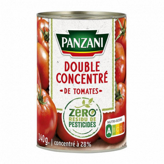 PANZANI Double Concentré de Tomates 140g -H123