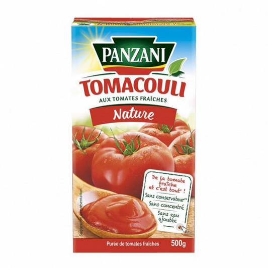 PANZANI sauce tomate brique grand tomacouli nature 500g -H72