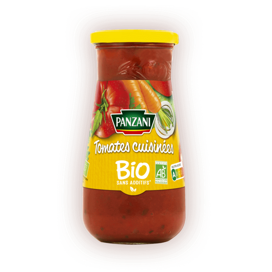 Panzani Organic cooked tomatoes 400g -H122