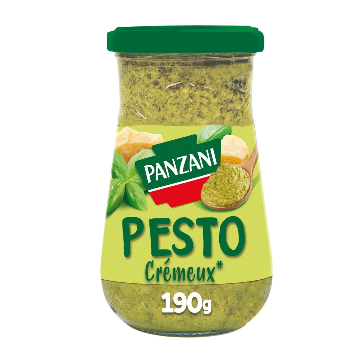 PANZANI Sauce pesto Crémeux Fromage italien & basilic 190g -H123