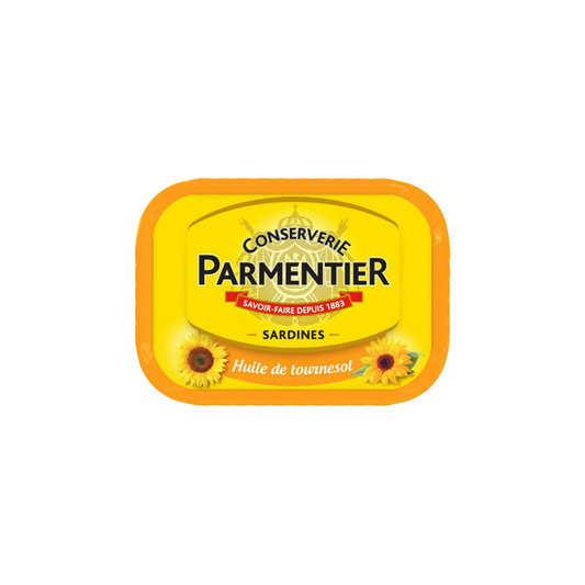 PARMENTIER Sardines in sunflower oil 135 g -C14