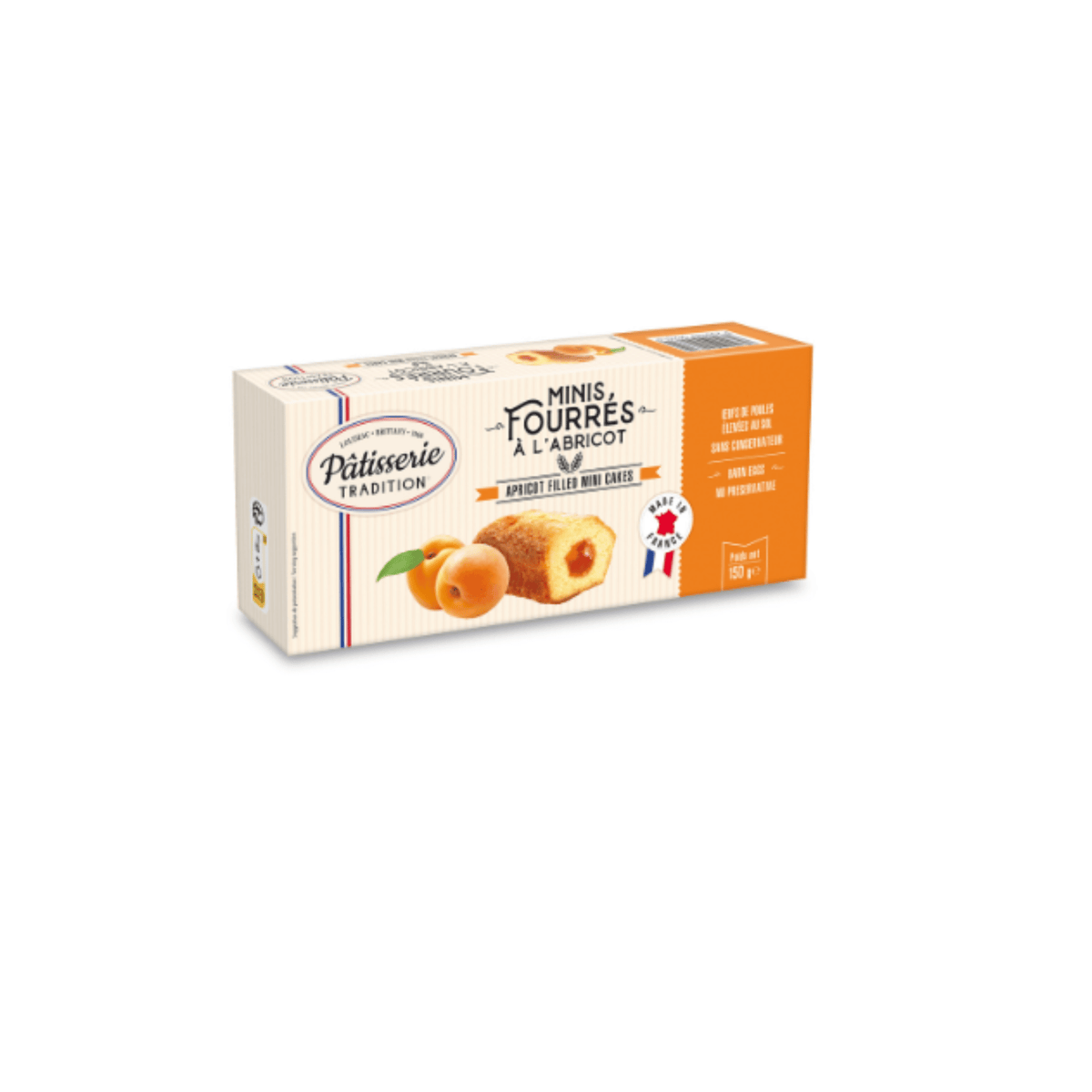 PATISSERIE TRADITION Mini Fourrées Abricot 150g — Épicerie française Montréal | Euro-Market