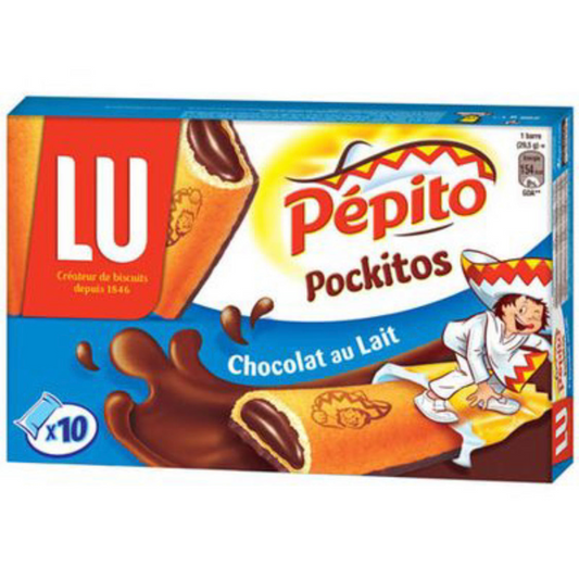PÉPITO pockitos chocolat au lait 295g -A102