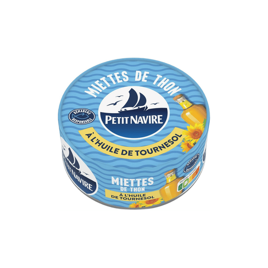PETIT NAVIRE miettes thon H tourn 160g — Épicerie française Montréal | Euro-Market