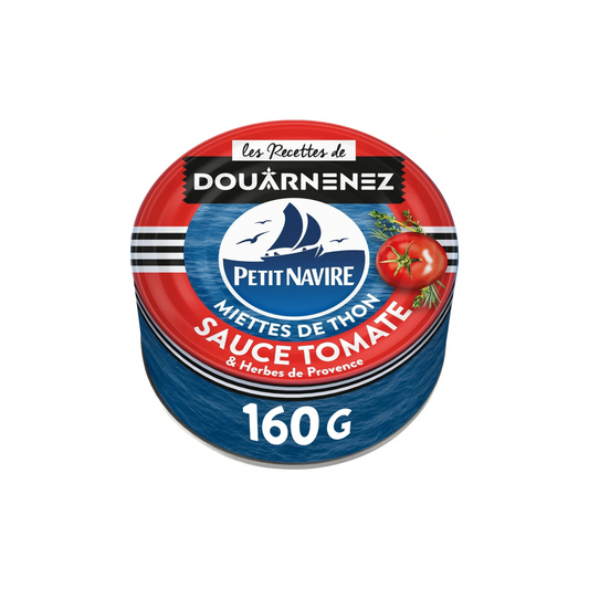 PETIT NAVIRE Tuna crumbs in tomato sauce and Provençal herbs 160g -C22