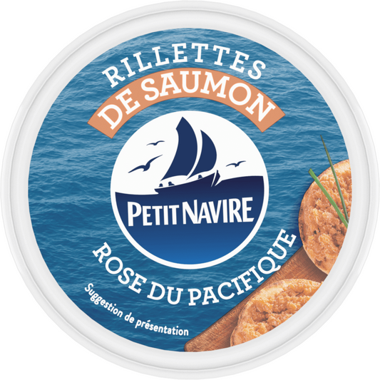 PETIT NAVIRE Rillettes de saumon 125g -C13
