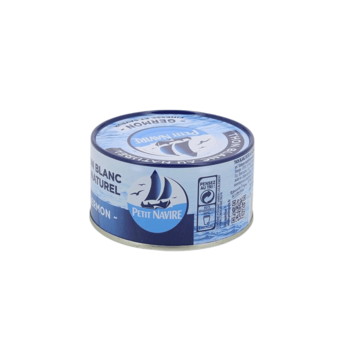 PETIT NAVIRE thon blanc naturel 190g — Épicerie française Montréal | Euro-Market