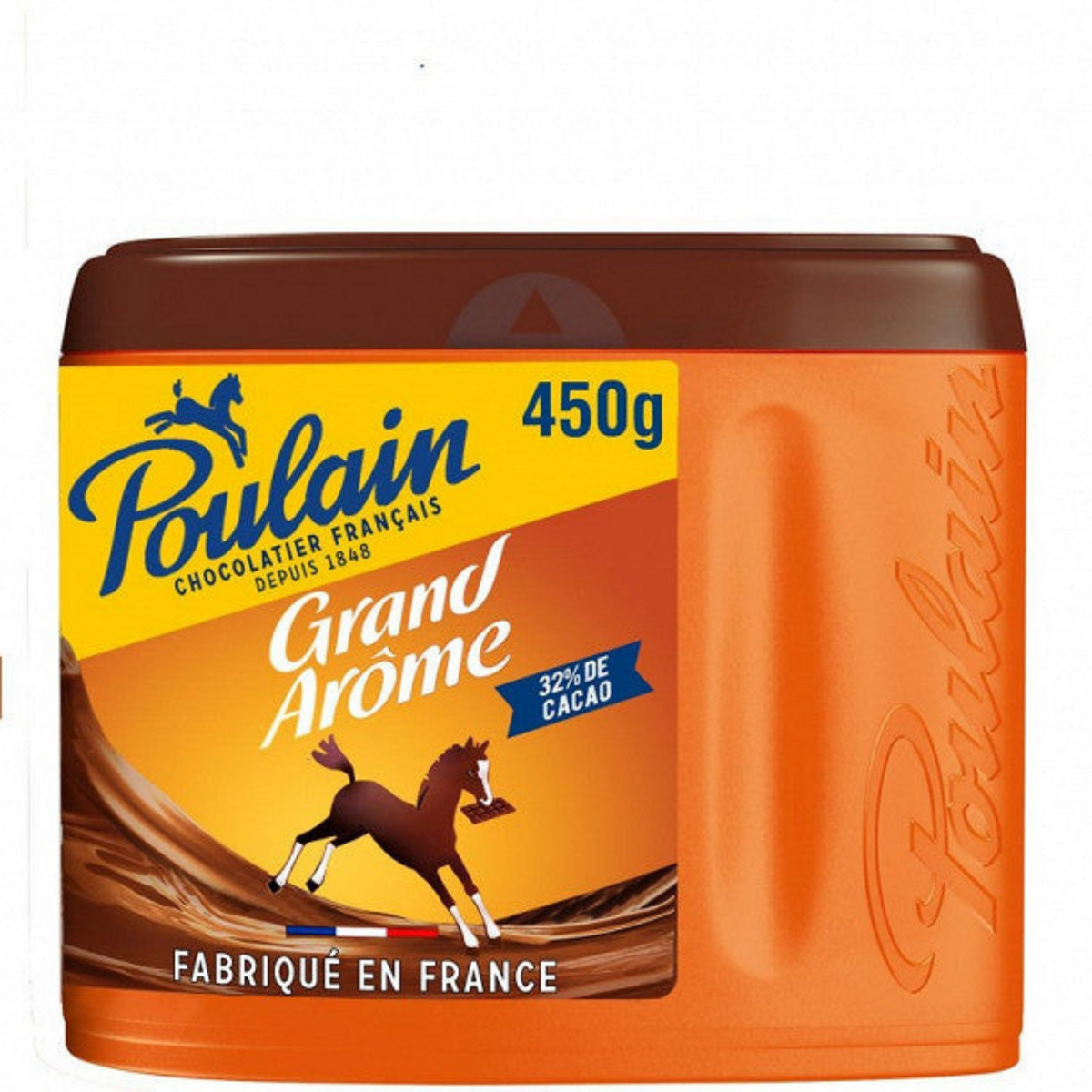 Poulain large aroma 32% cocoa 450g -e33